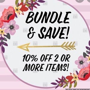 BUNDLE & SAVE! Buy 2 or More Items & Get 10% Off!